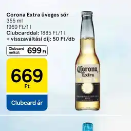 Tesco Corona Extra üveges sör ajánlat