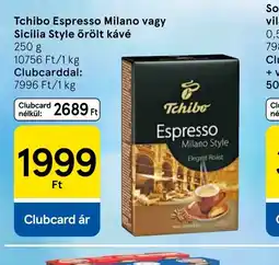 Tesco Tchibo Espresso őrölt kávé ajánlat