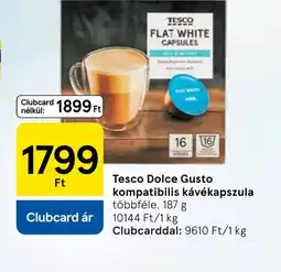 Tesco Tesco Dolce Gusto kávékapszula ajánlat