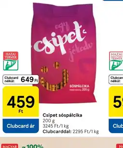 Tesco Csipet sspálcika ajánlat