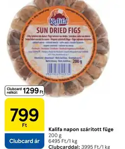 Tesco Kalifa SUN DRIED FIGS ajánlat