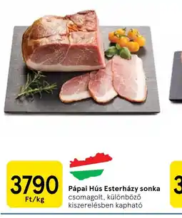 Tesco Pápai Hús Esterházy sonka ajánlat