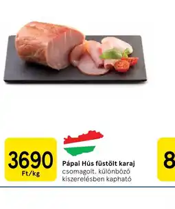 Tesco Pápai Hús füstölt karaj ajánlat