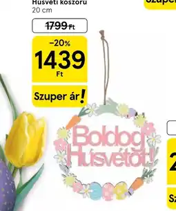 Tesco Húsvéti koszorú ajánlat
