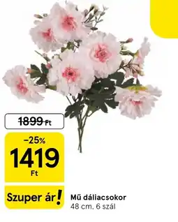 Tesco Mű dáliacsokor ajánlat