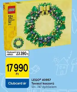 Tesco LEGO Tavaszi koszorú ajánlat