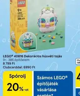 Tesco LEGO® 40816 Húsvéti tojás ajánlat