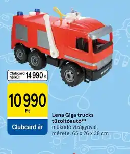 Tesco Lena Giga trucks tűzoltaut ajánlat