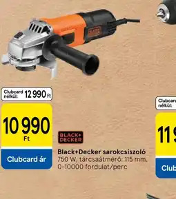Tesco Black+Decker sarokcsiszol ajánlat
