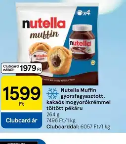 Tesco Nutella Muffin ajánlat