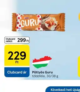 Tesco Pöttyös Guru ajánlat