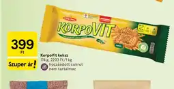 Tesco Cerbona KorpoVit keksz ajánlat