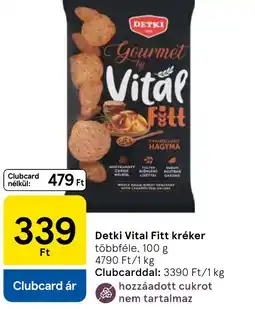 Tesco DETKI Vital Fitt kréker ajánlat