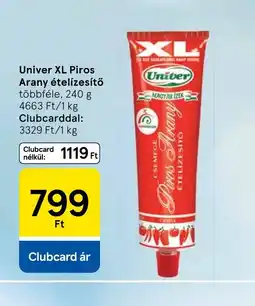 Tesco Univer XL Piros Arany ételízesítő ajánlat