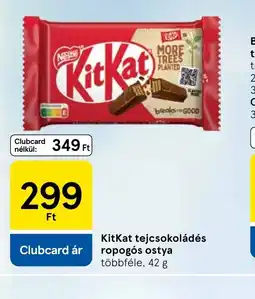 Tesco KitKat tejcsokoládés ostya ajánlat