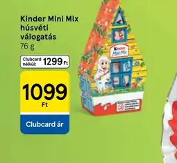 Tesco Kinder Mini Mix válogatás ajánlat