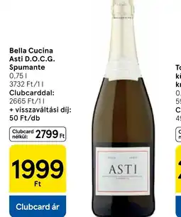Tesco Bella Cucina Asti Spumante ajánlat