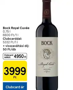Tesco BOCK Royal Cuvée ajánlat
