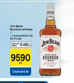 Tesco Jim Beam Bourbon whiskey ajánlat