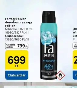 Tesco Fa vagy Fa Men dezodor ajánlat