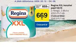 Tesco Regina XXL konyhai papírtörlő ajánlat