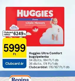 Tesco HUGGIES bugyipelenka ajánlat