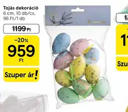 Tesco Tojás dekoráci ajánlat
