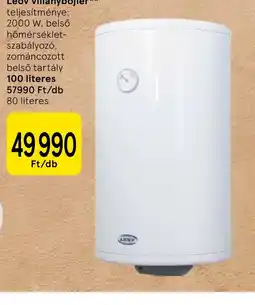 Tesco Leov villanybojler ajánlat