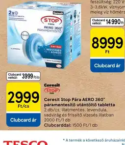 Tesco Ceresit Stop Pára AERO 360 2 az 1-ben ajánlat