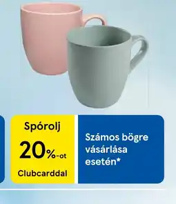 Tesco Bögre ajánlat