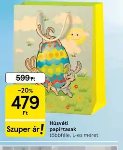 Tesco Húsvéti papírtasak ajánlat