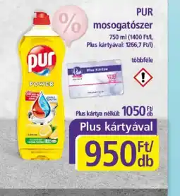 PlusMarket PUR mosogatszer ajánlat