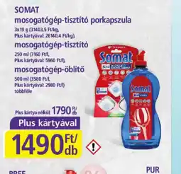 PlusMarket SOMAT mosogatgép termék ajánlat