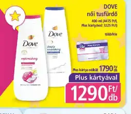 PlusMarket DOVE női tusfürdő ajánlat