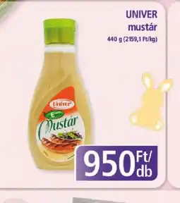 PlusMarket UNIVER mustár ajánlat