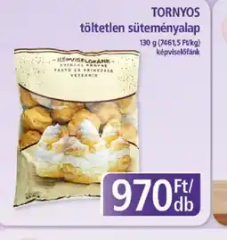 PlusMarket TORNYOS töltetlen süteményalap ajánlat