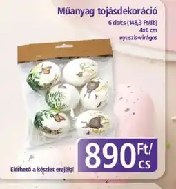 PlusMarket Műanyag tojásdekoráci ajánlat