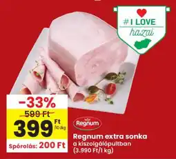 Interspar Regnum extra sonka ajánlat