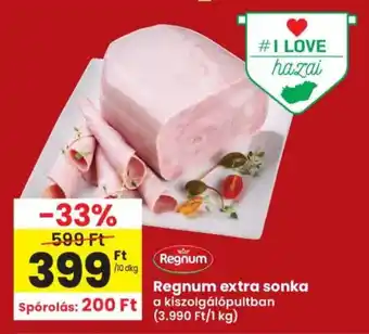 Interspar Regnum extra sonka ajánlat