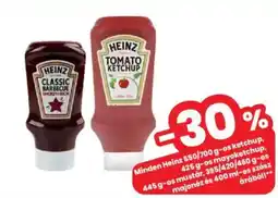 Interspar Heinz ketchup, mayoketchup, mustár ajánlat