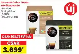 Interspar Nescafé Dolce Gusto kávékapszula ajánlat