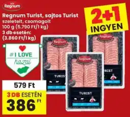 Interspar Regnum Turist, sajtos Turist ajánlat