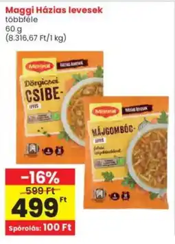 Interspar Maggi Házias levesek ajánlat