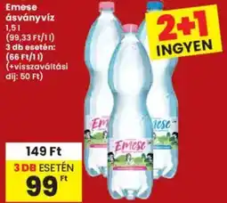 Interspar Emese ásványvíz ajánlat