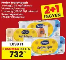 Interspar Perfex toalettpapír ajánlat