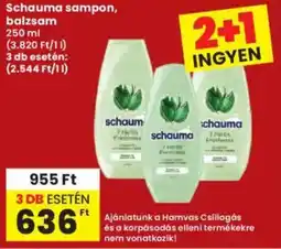 Interspar Schauma sampon, balzsam ajánlat