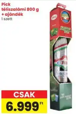 Interspar Pick téliszalámi + ajándék ajánlat