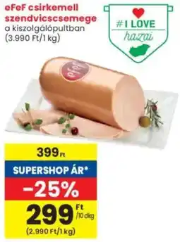 Interspar eFeF csirkemell szendvicscsemege ajánlat