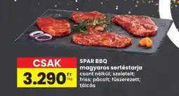 Interspar SPAR BBQ magyaros sertéstarja ajánlat