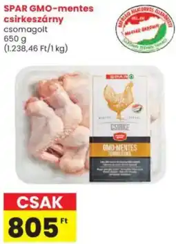 Interspar SPAR GMO-mentes csirkeszárny ajánlat